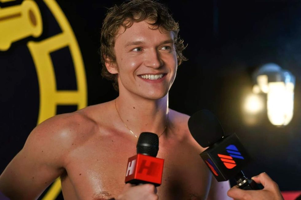 \u200bConnor Storrie as Ilya Rozanov on Heated Rivalry season 1