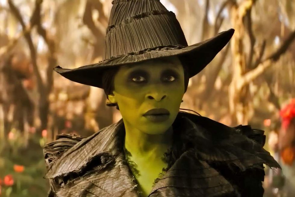 \u200bCynthia Erivo as Elphaba in Wicked For Good