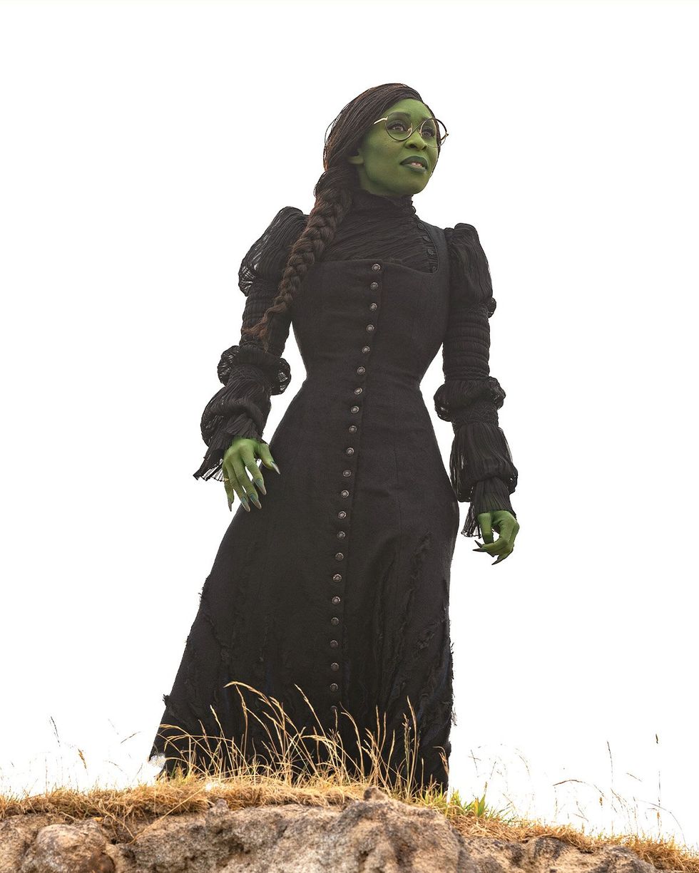 \u200bCynthia Erivo in Elphaba costume
