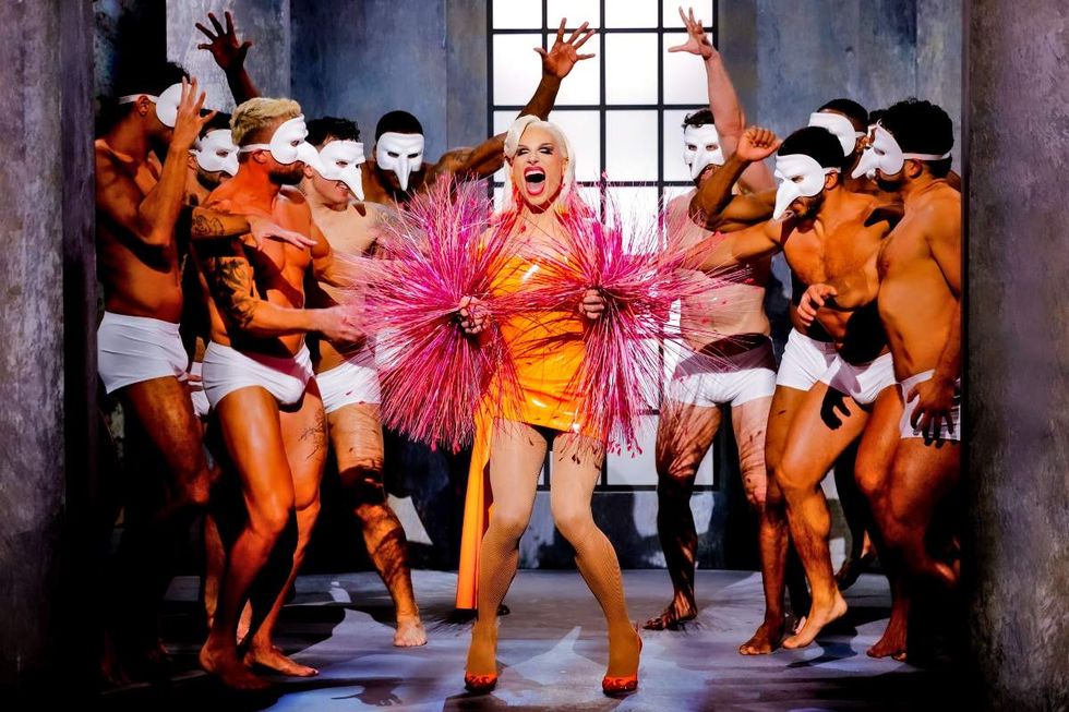 \u200bDD Fuego on \u200bRuPaul's Drag Race\u200b season 18 episode 1