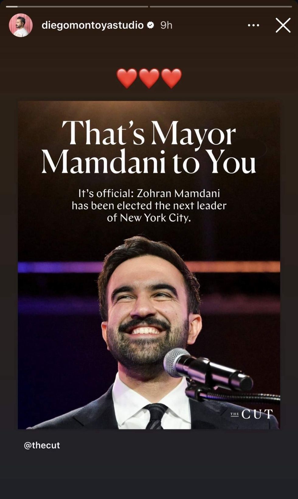 \u200bDiego Montoya via Instagram Story