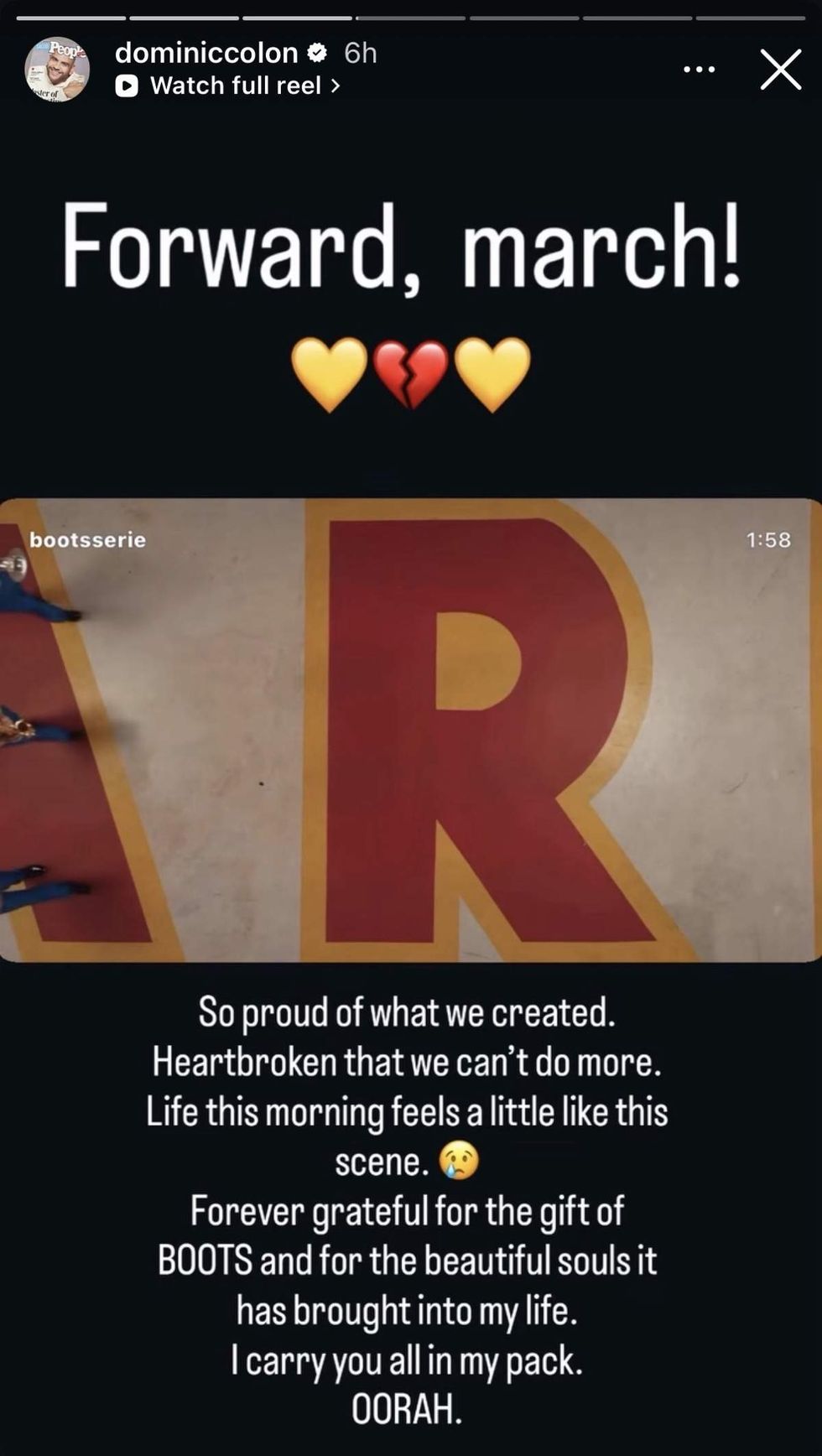 \u200bDominic Col\u00f3n via Instagram Story