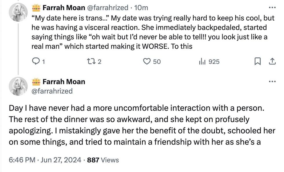 \u200bFarrah Moan on X