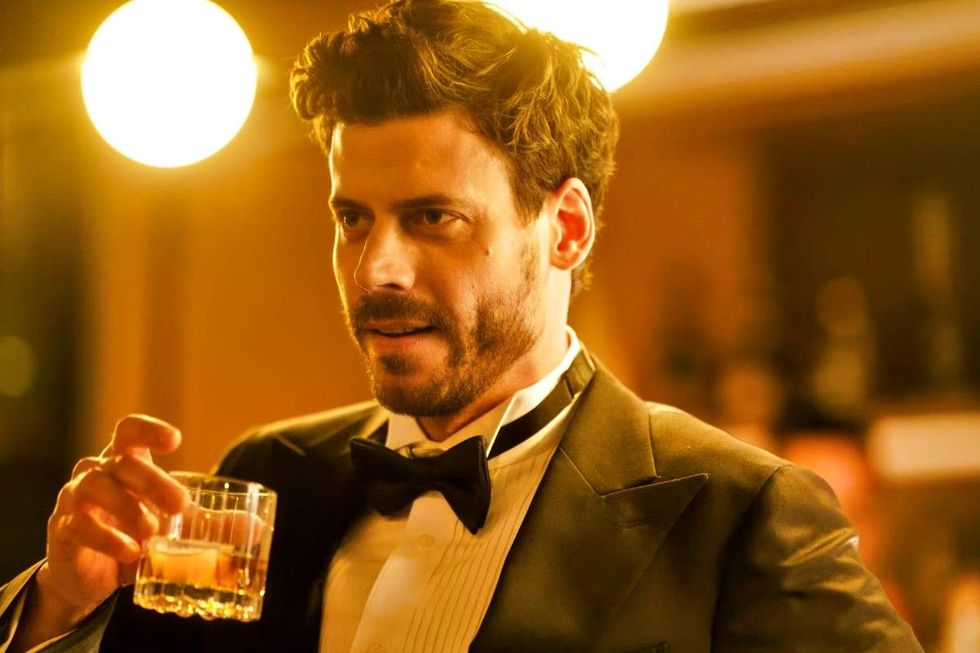 \u200bFran\u00e7ois Arnaud as Scott Hunter on Heated Rivalry