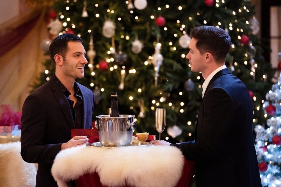 \u200bGarrett Marcantel and Dominick Whelton on 12 Dates of Christmas season 1