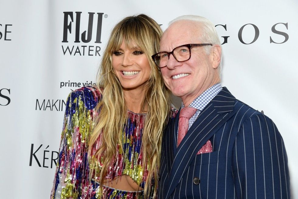 \u200bHeidi Klum and Tim Gunn in September 2022