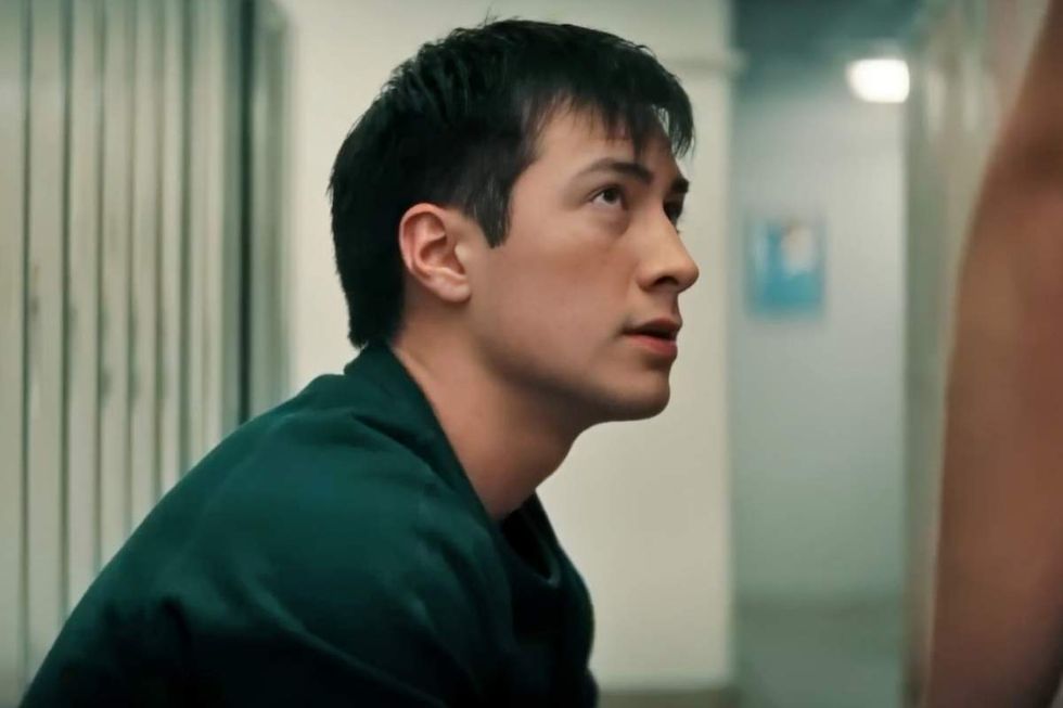 \u200bHudson Williams as Shane Hollander on Heated Rivalry season 1