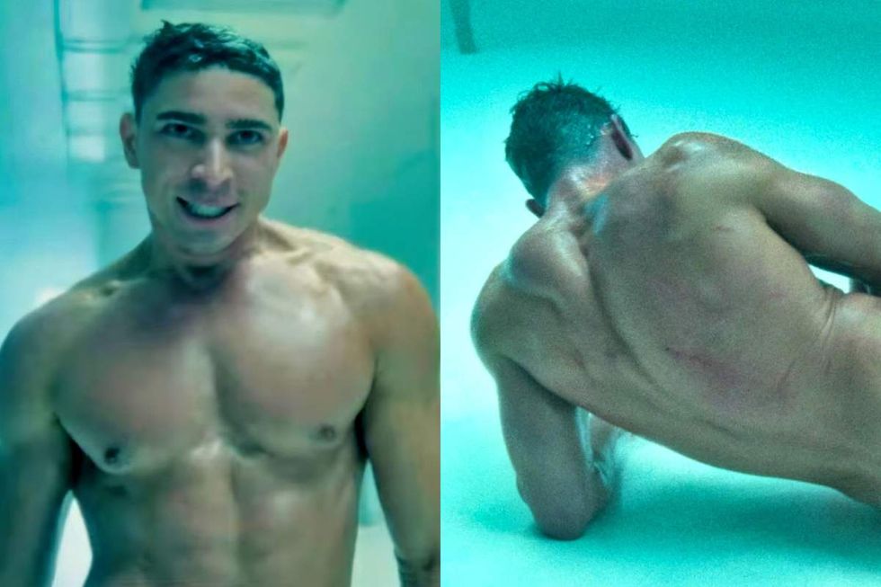 \u200bIssac Cole Powell as Manny in The Beauty