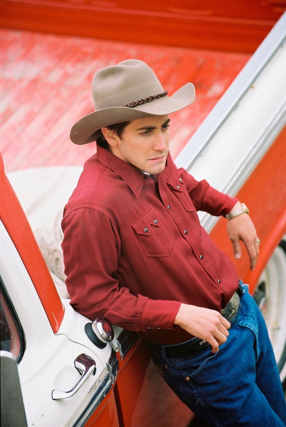 \u200bJake Gyllenhaal in Brokeback Mountain