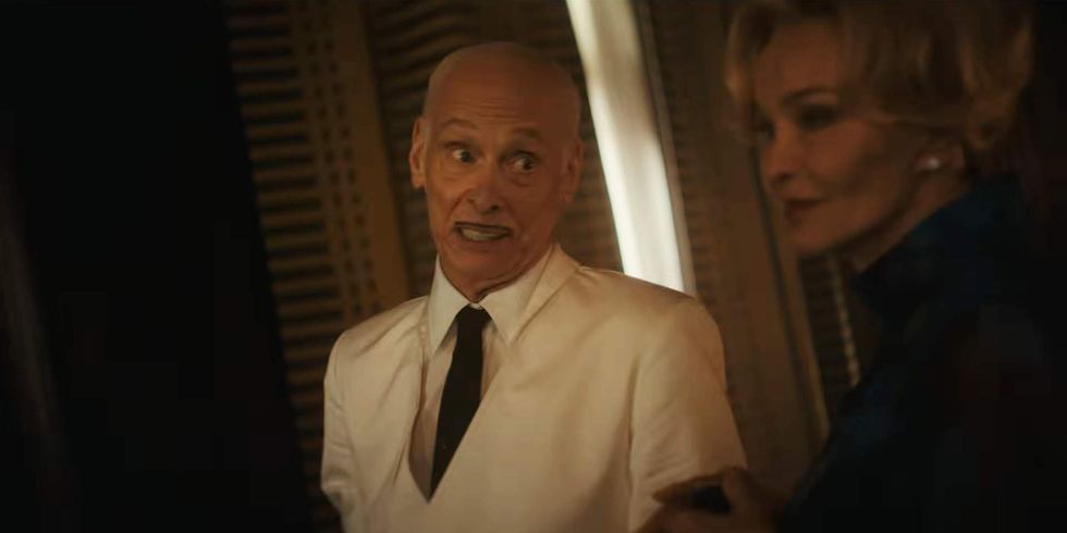 \u200bJohn Waters and Jessica Lange in AHS13.