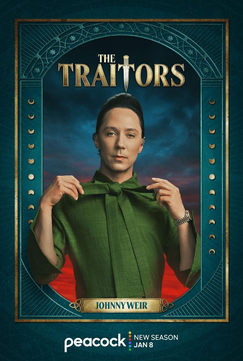 \u200bJohnny Weir\u200b on The Traitors season 4