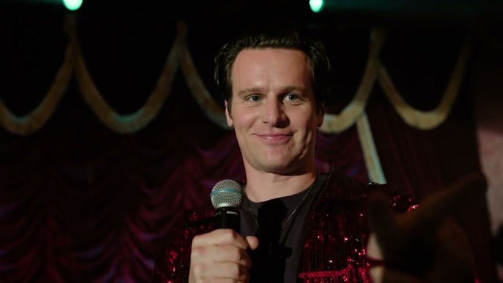 \u200bJonathan Groff as Jay Kurundkar in A Nice Indian Boy\u200b