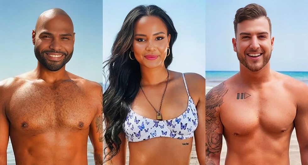 \u200bJonathan Troncoso; Kyra Green; Mike Mulderrig on Ex on the Beach season 5