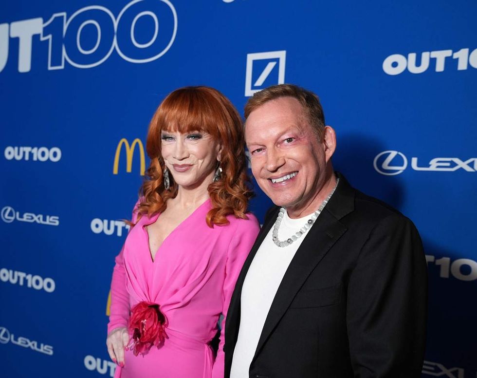 \u200bKathy Griffin and equalpride CEO Mark Berryhill