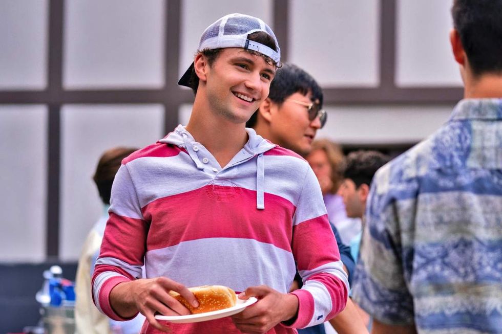 \u200bKhobe Clarke as Scott Russell on Cruel Summer 2024 TV series