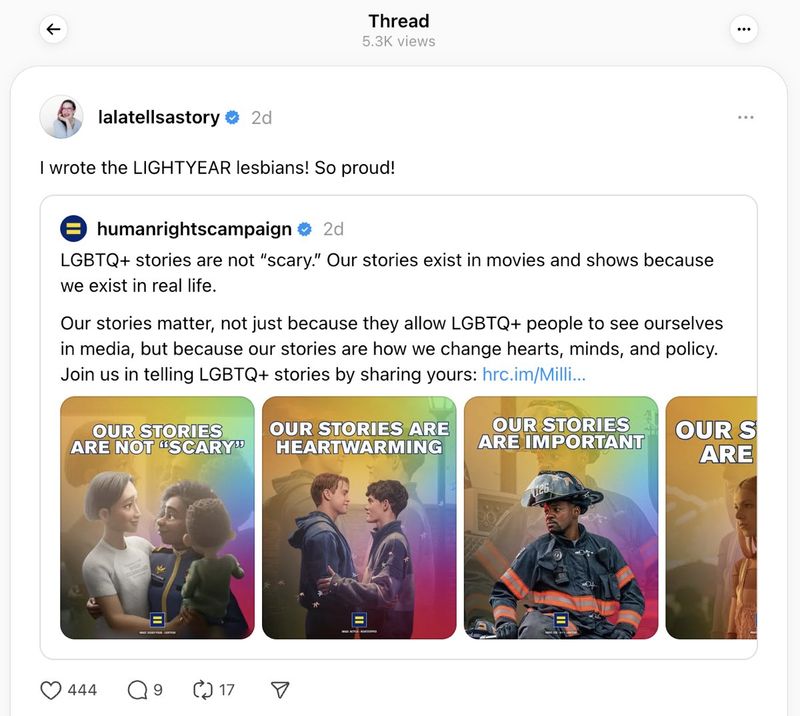 \u200bLauren Gunderson via Threads