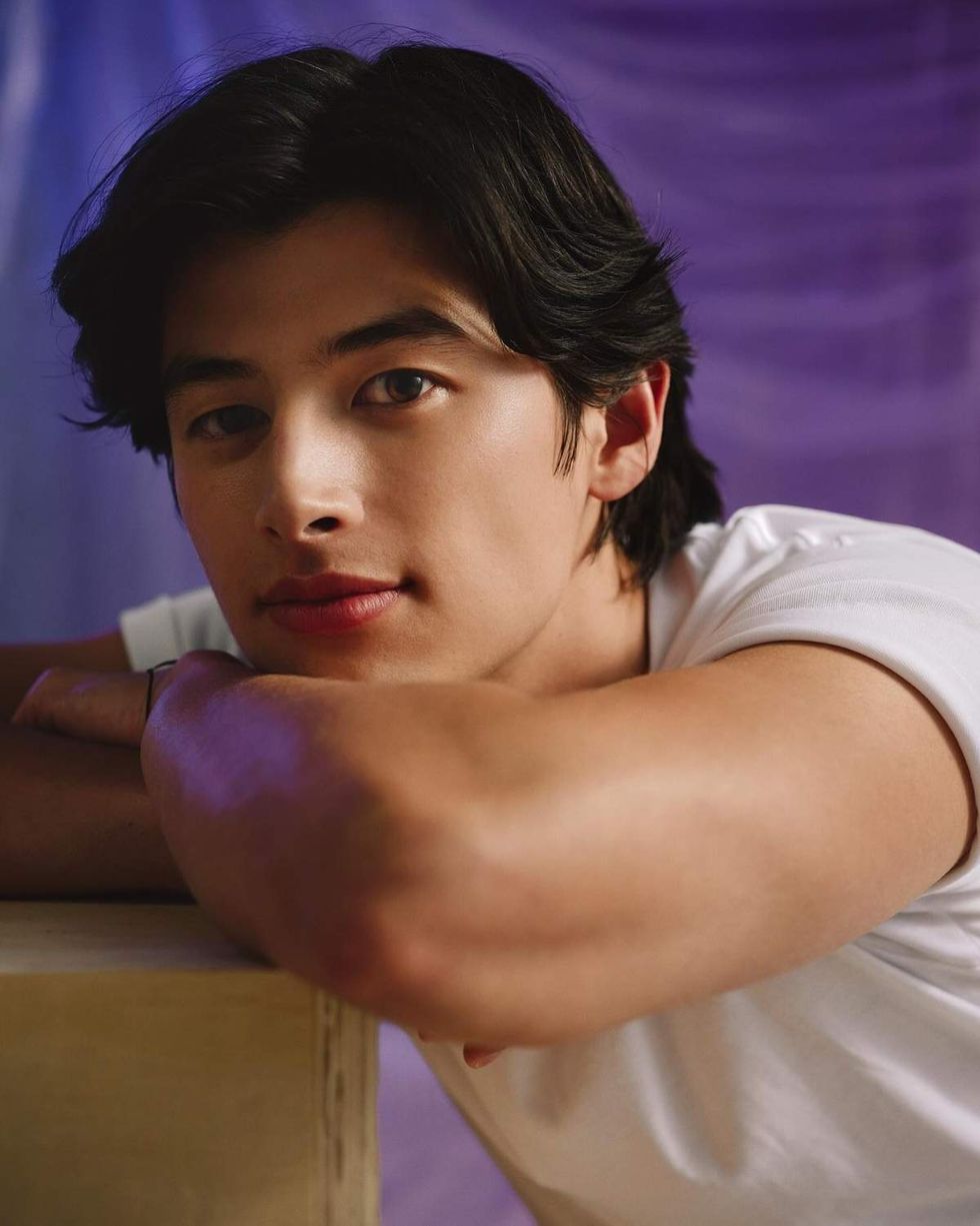 \u200bLiam Oh in a photoshoot for Netflix\u2019s \u200bBoots\u200b