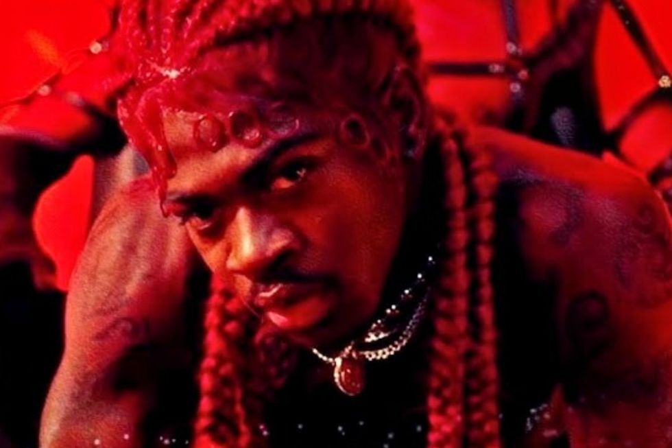 \u200bLil Nas X in the Montero (Call Me By Your Name) music video