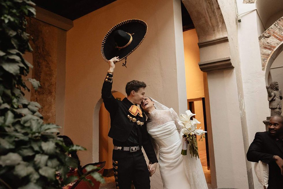 \u200bLuke Lowrey (left) and Damian Terriquez getting married