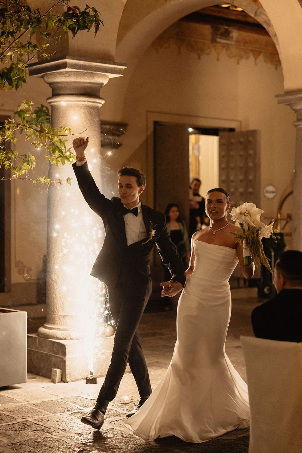 \u200bLuke Lowrey (left) and Damian Terriquez getting married