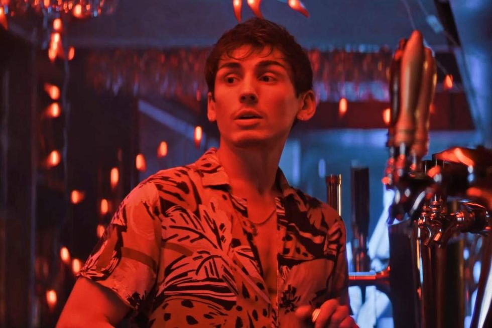 \u200bMatthew Finlan as Kyle Swift on Heated Rivalry