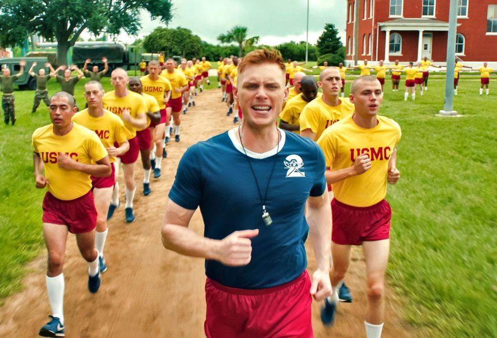 \u200bMax Parker as Sgt. Sullivan on Boots