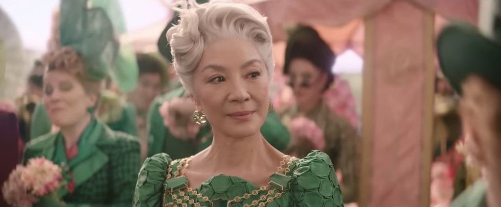 \u200bMichelle Yeoh as Madame Morrible in \u200bWicked: For Good\u200b.