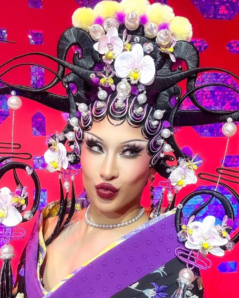 \u200bNymphia Wind as a guest judge on Drag Race Philippines: Slaysian Royale season 1
