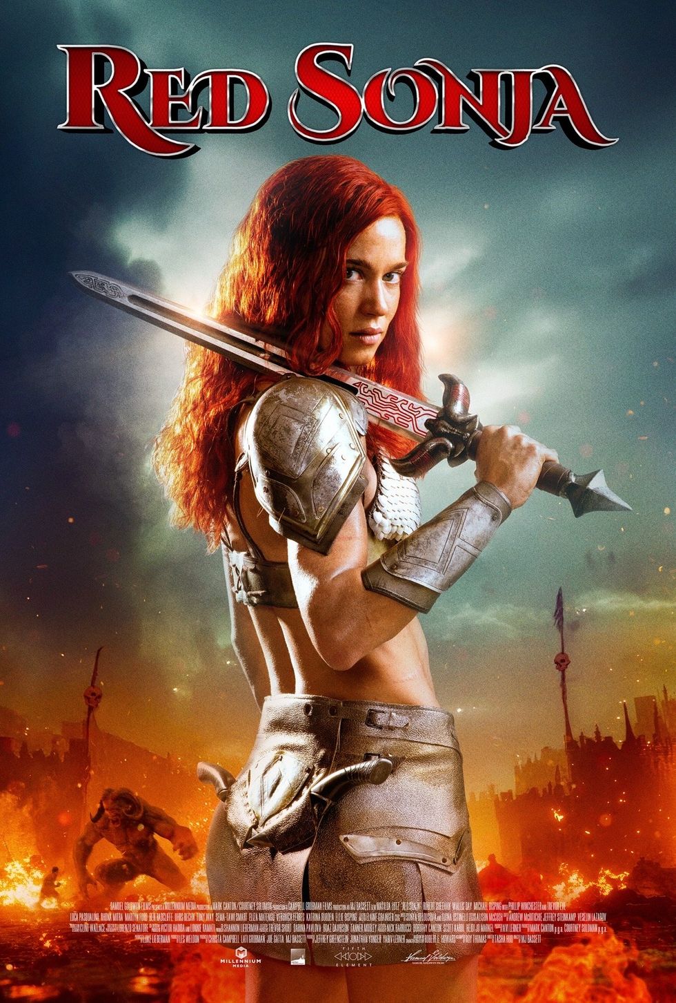 \u200bOfficial poster for Red Sonja