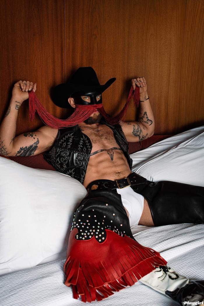 \u200bOrville Peck for Playgirl.