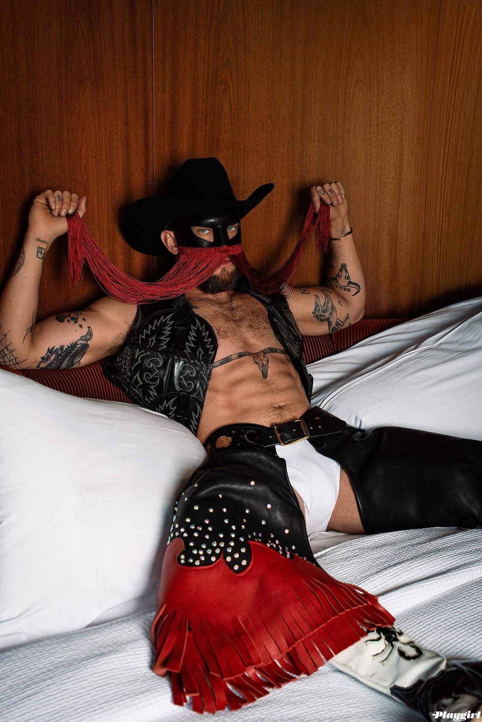 \u200bOrville Peck for Playgirl.