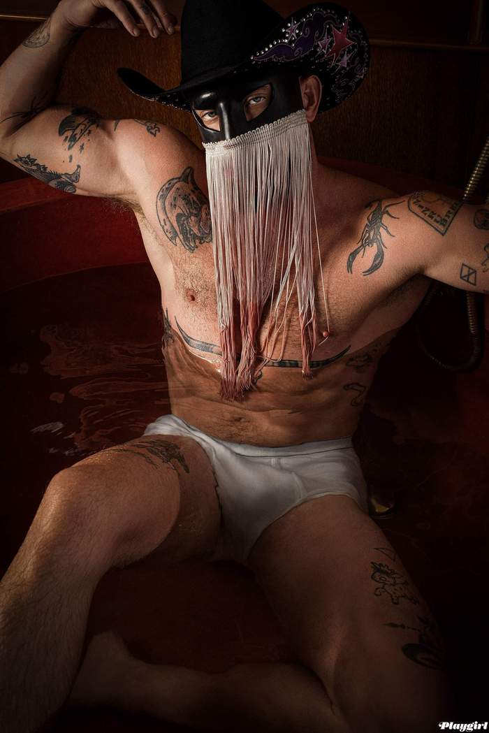 \u200bOrville Peck for Playgirl.