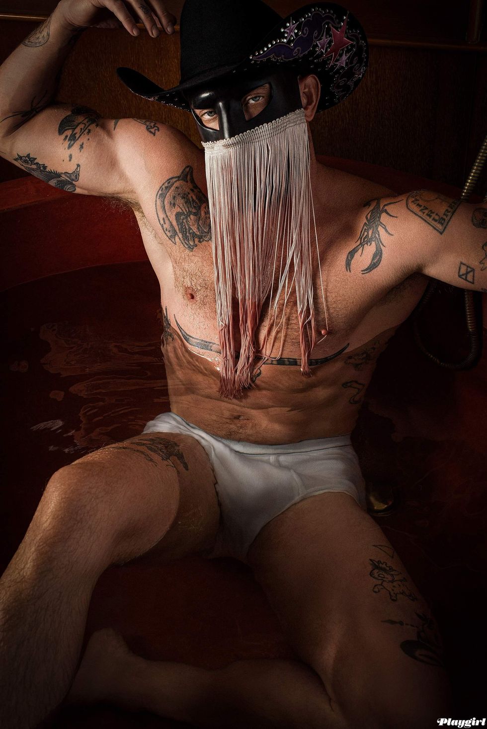 \u200bOrville Peck for Playgirl.
