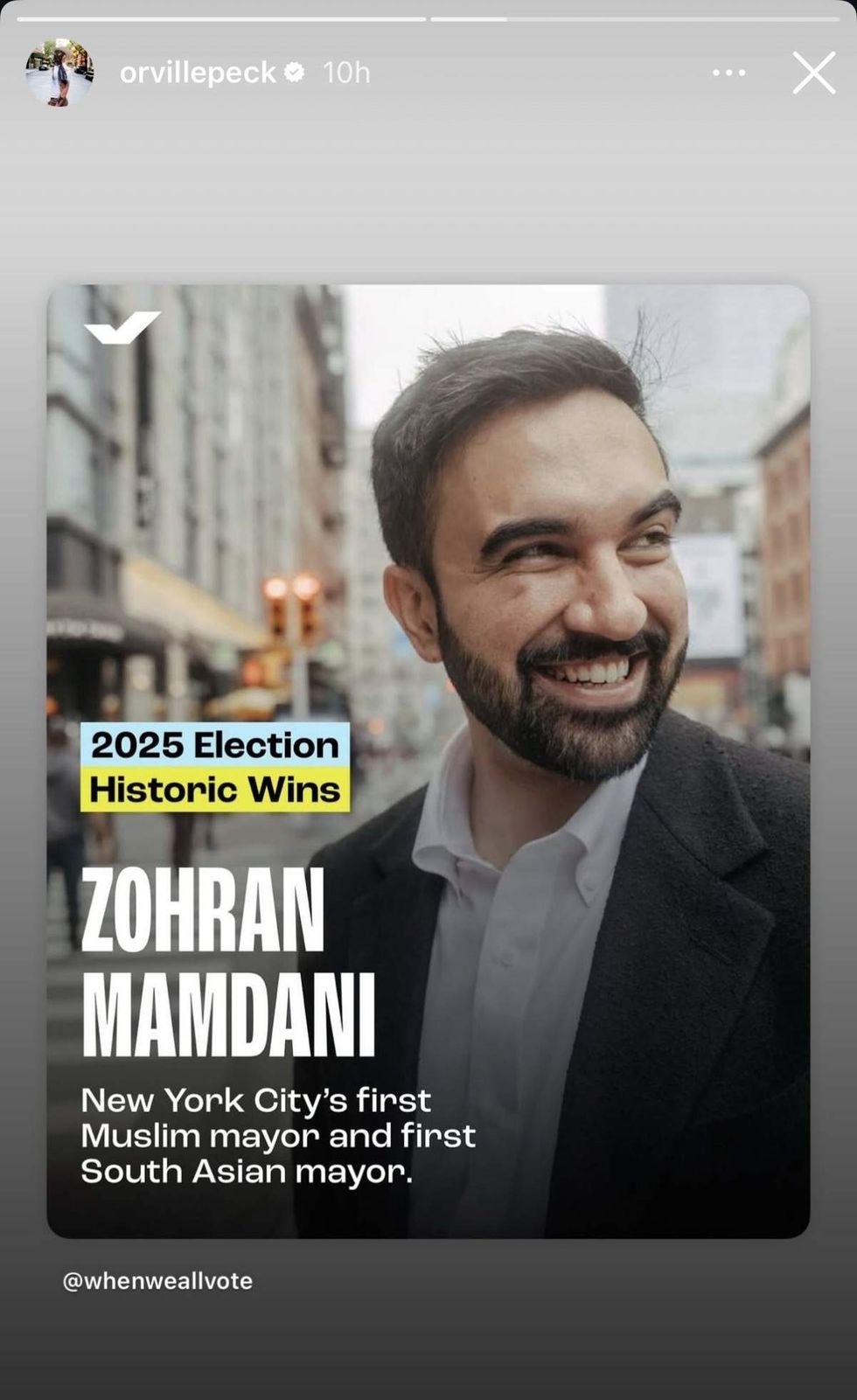 \u200bOrville Peck via Instagram Story