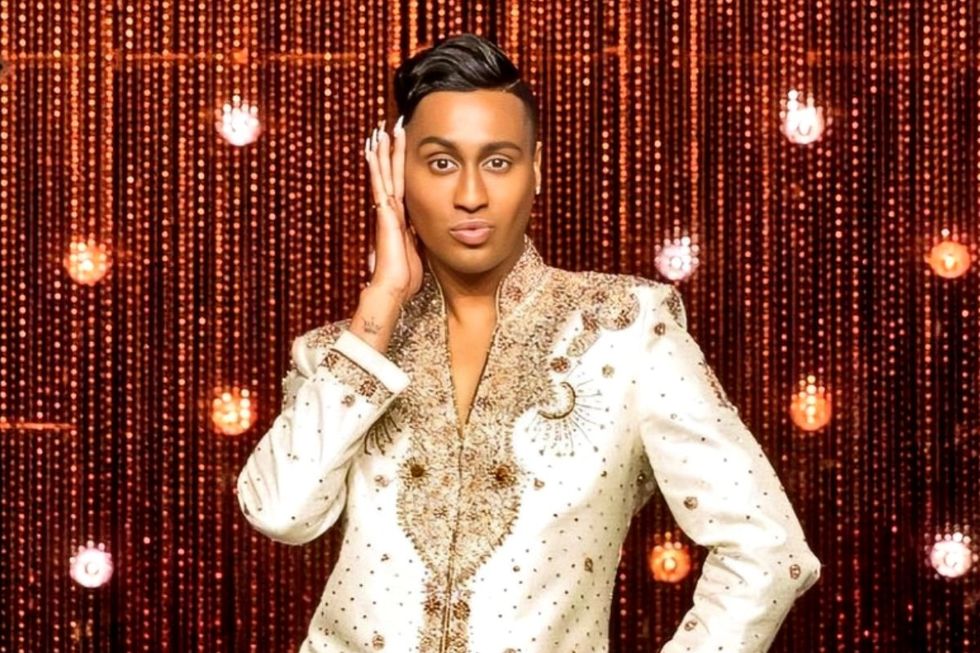 \u200bPriyanka as a guest judge on Canada's Drag Race: Canada vs the World season 1