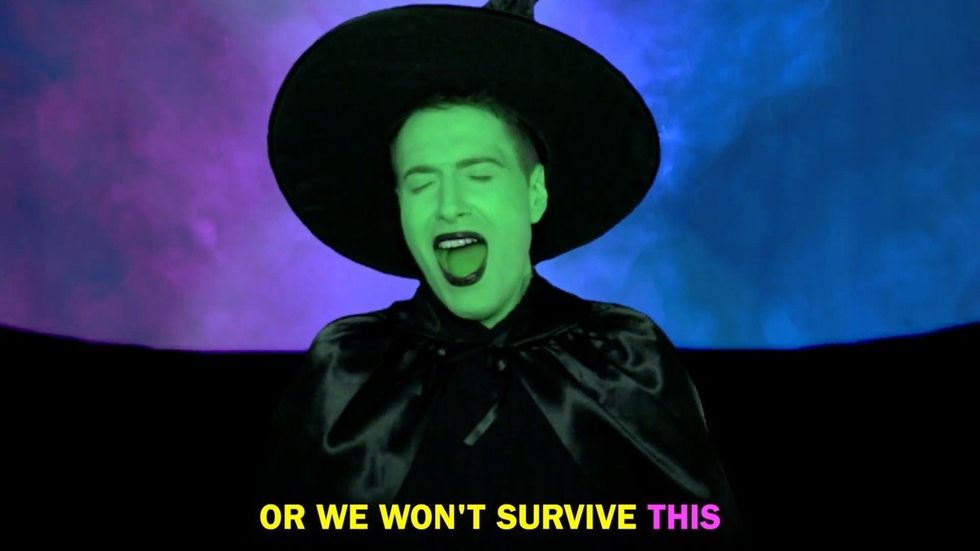 \u200bRandy Rainbow in Defy Democracy parody video\u200b