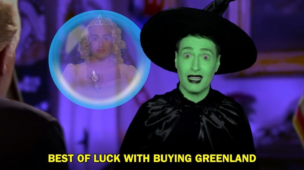 \u200bRandy Rainbow in Defy Democracy parody video\u200b