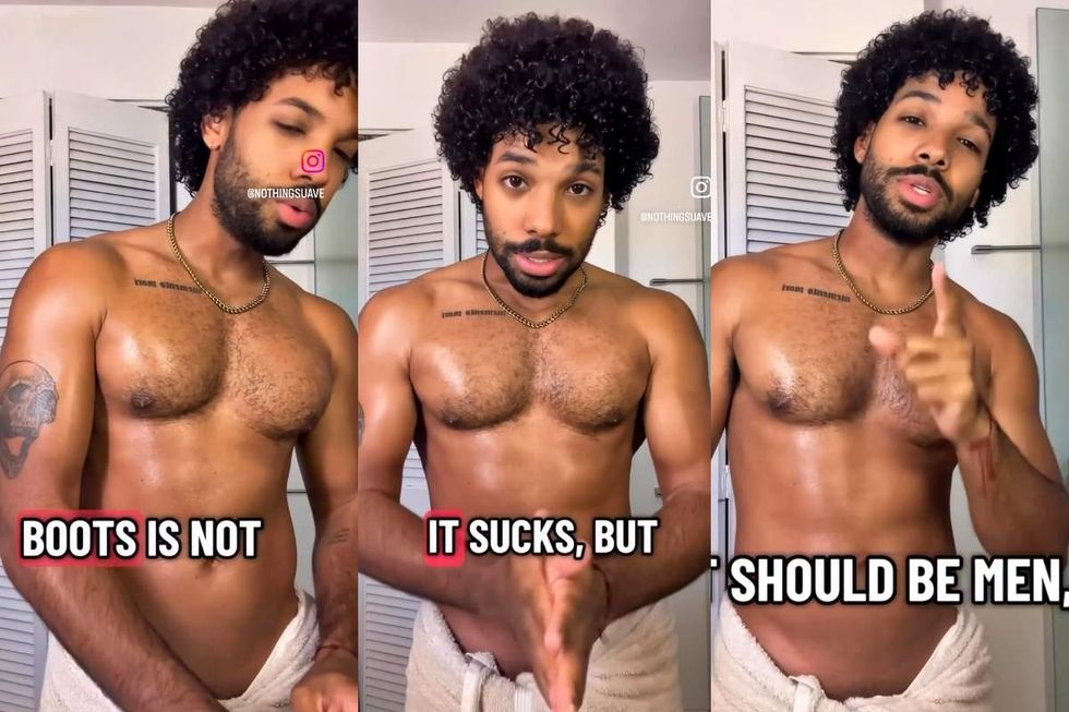 \u200bRico Paris, who played Santos Santos on Boots, shared via Instagram