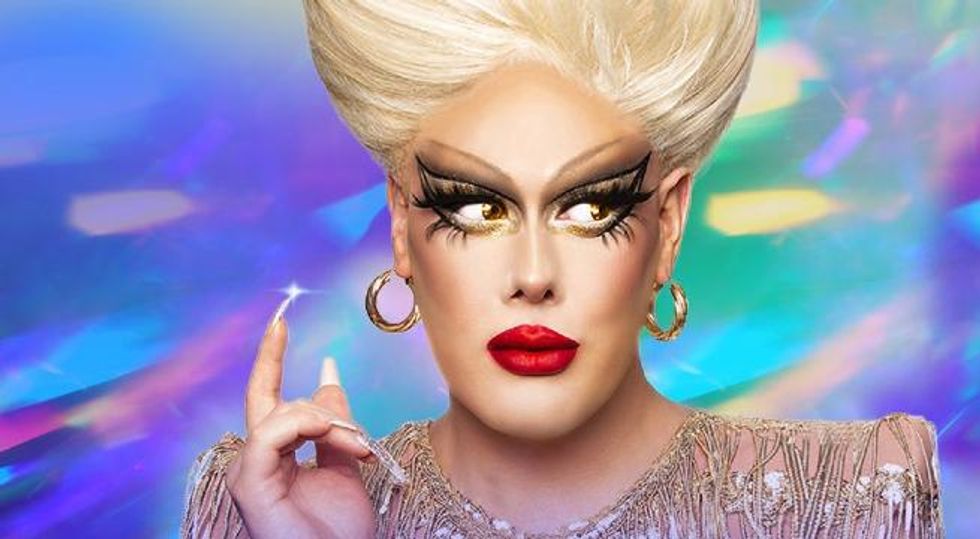 \u200bRita Baga as the main host and judge on Drag Race Belgique