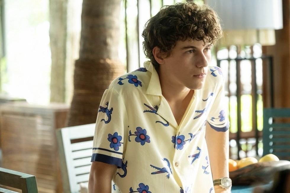 \u200bSam Nivola on The White Lotus season 3 episode 6