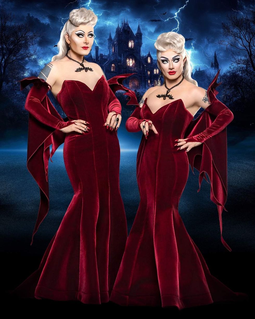 \u200bThe Boulet Brothers in promotional image for The Boulet Brothers' Dragula: Titans season 2