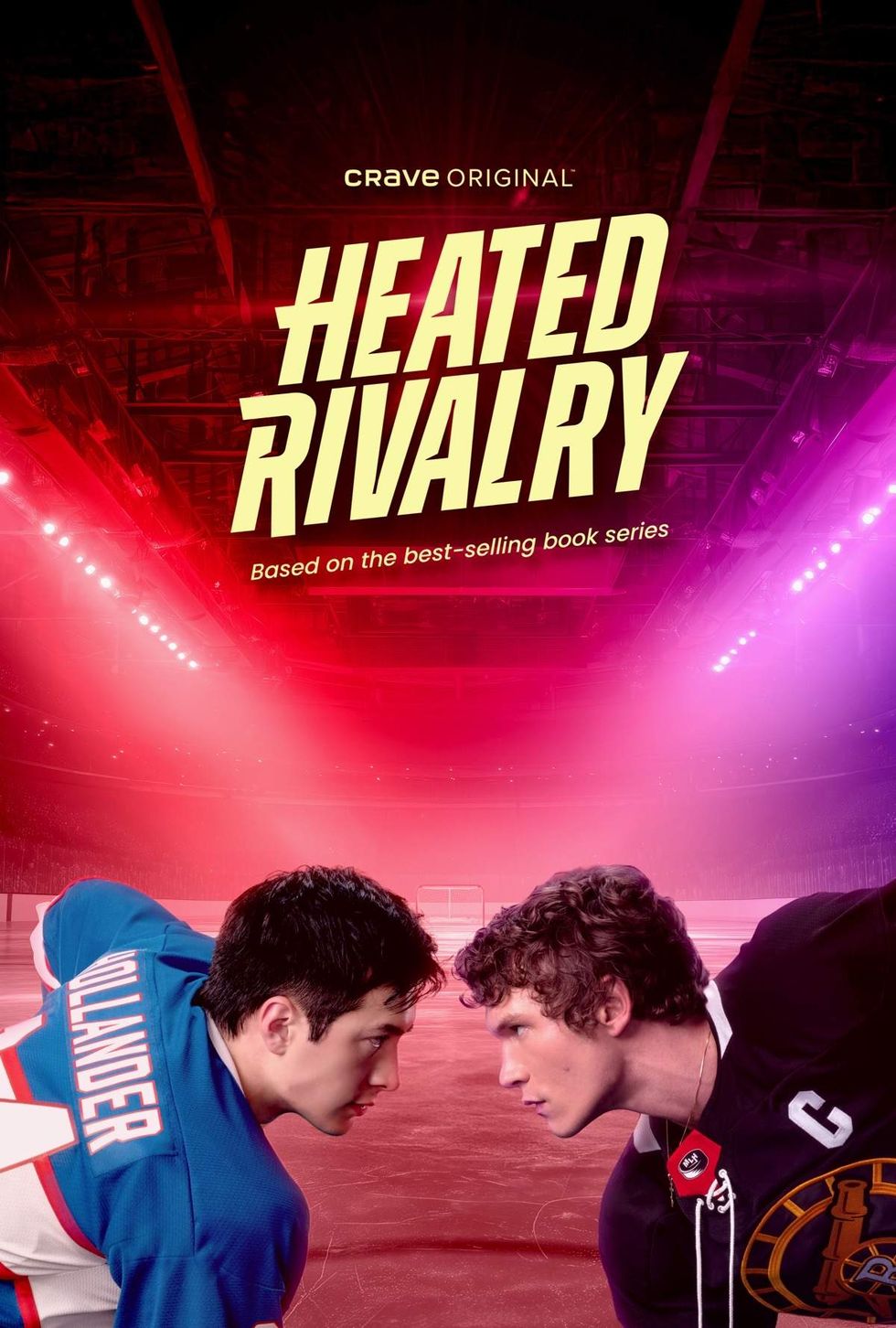 \u200bThe official poster for the \u200bHeated Rivalry\u200b TV show