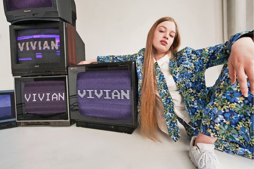 \u200bVivian Wilson photographed in Vivian Wilson for Wildfang campaign