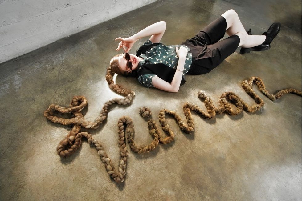 \u200bVivian Wilson photographed in Vivian Wilson for Wildfang campaign