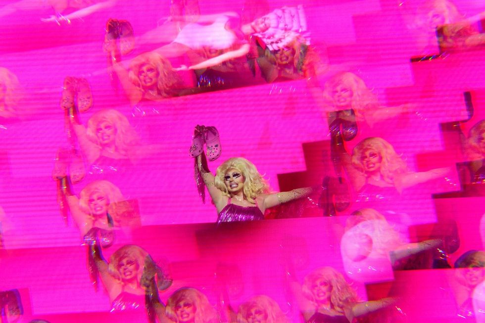 \u200bWorldPride 2025 Trixie Mattel Solid Pink Disco