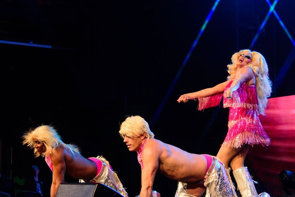 \u200bWorldPride 2025 Trixie Mattel Solid Pink Disco