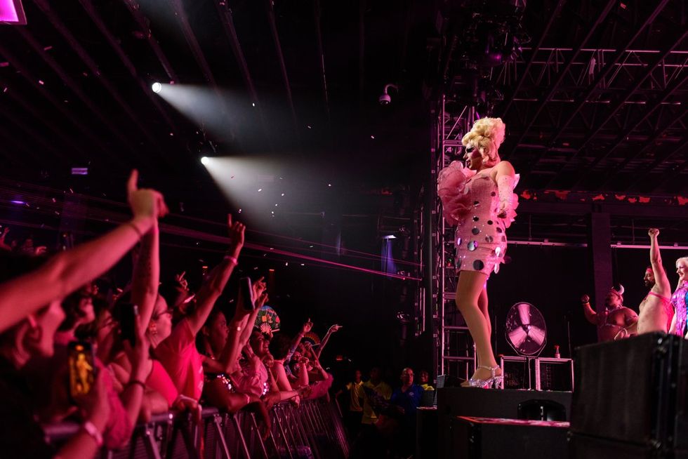 \u200bWorldPride 2025 Trixie Mattel Solid Pink Disco