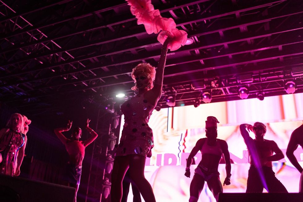 \u200bWorldPride 2025 Trixie Mattel Solid Pink Disco