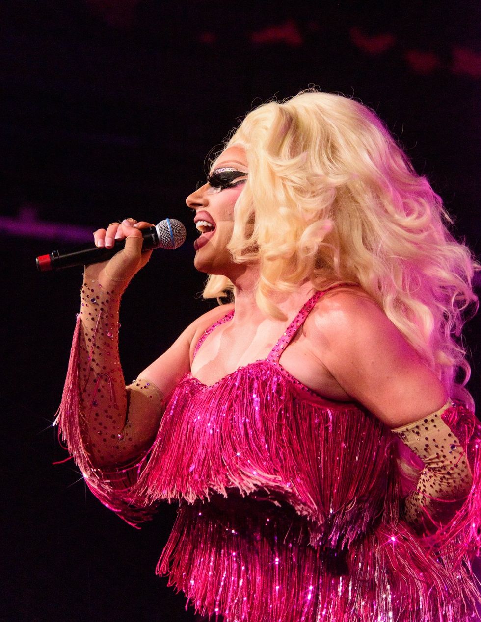 \u200bWorldPride 2025 Trixie Mattel Solid Pink Disco