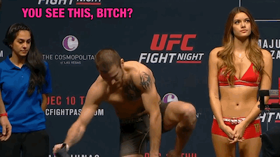 ufc girl gif
